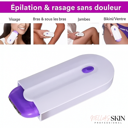Rasoir Pulsar™  épilation douce, peau ultra-lisse